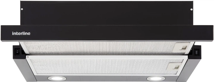 Витяжка кухонна INTERLINE DELI BL A/60/2/T